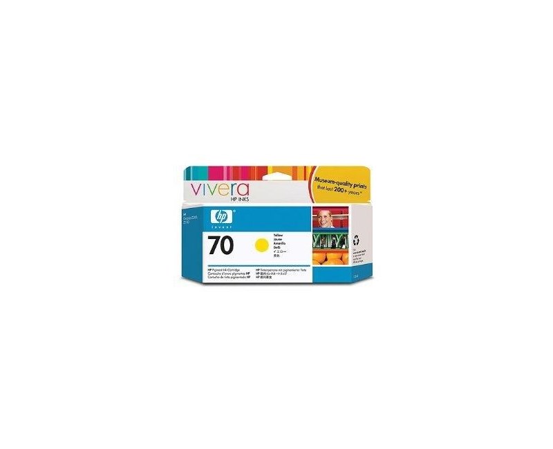 HP C9454A Inkjet sarı kartuş no 70 130ml