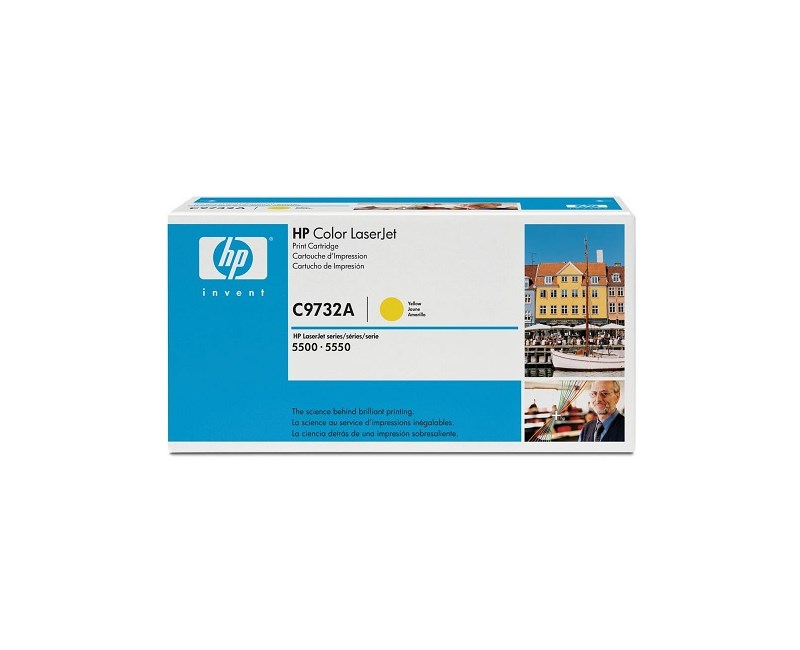 HP C9732A  C9732A SARI RENKLİ LAZER TONER