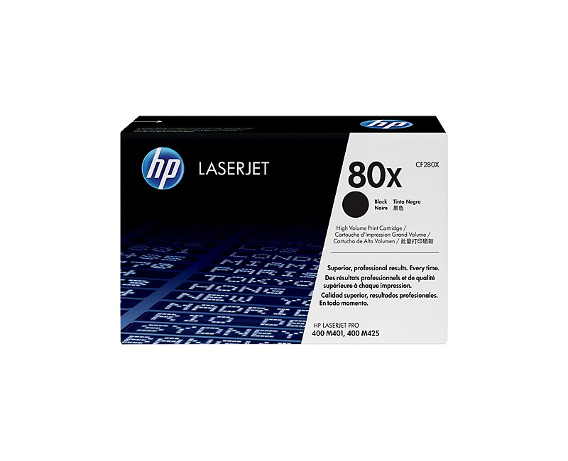 HP 80X-CF280X Orjinal Toner Yüksek Kapasiteli