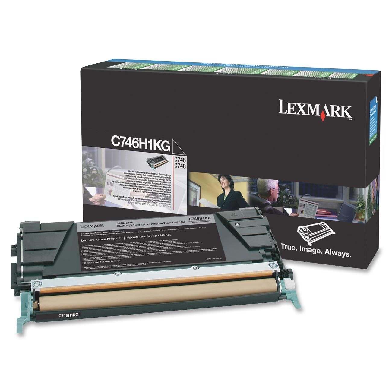 LEXMARK C746H1kg C746/C748 Siyah Toner