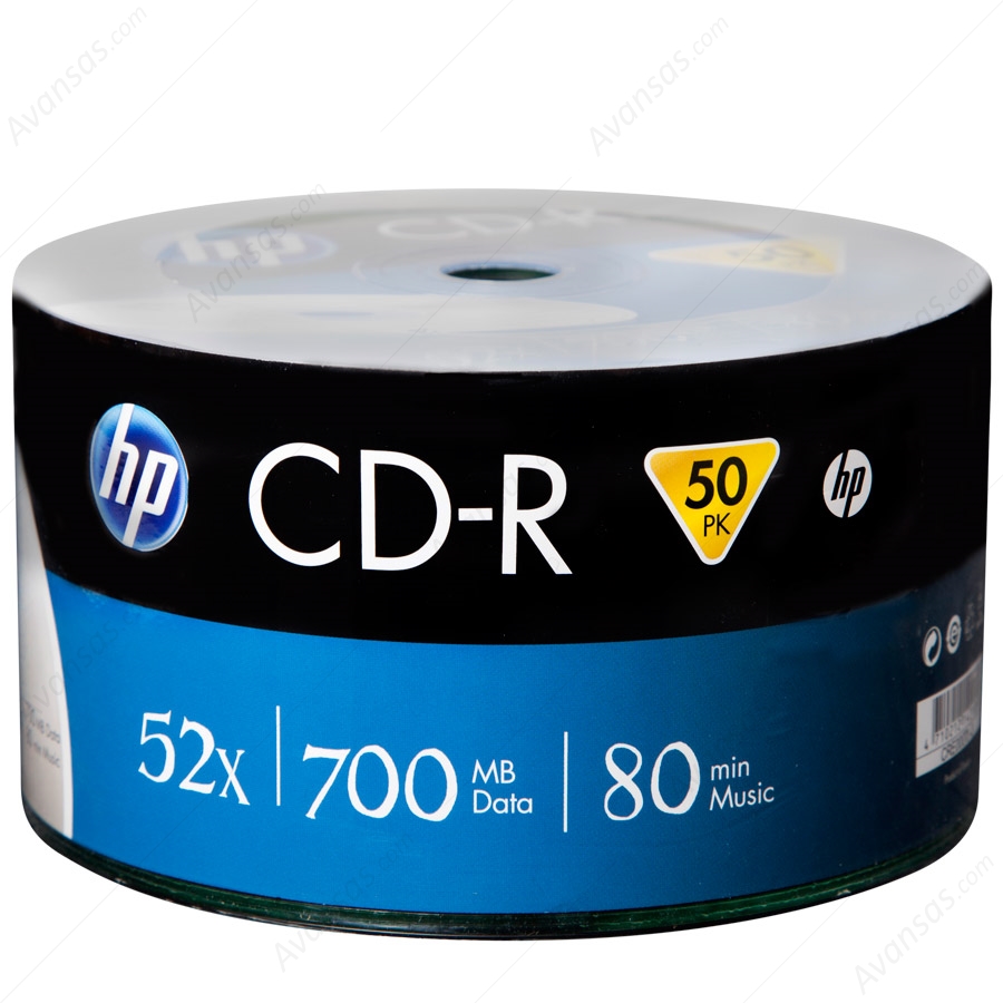 OEM HP CD-R 50'lı 700/80MIN 52X SPINDLE