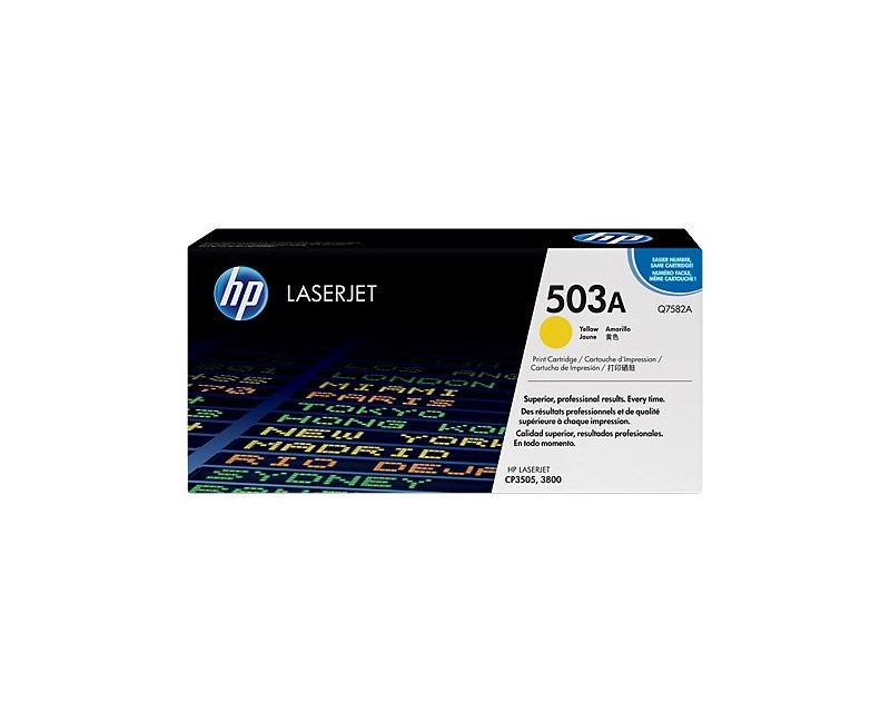 HP Q7582A Sarı Toner Kartuş 503A