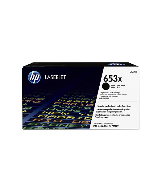 HP CF320X Black Toner Kartuş (653X) CF320X