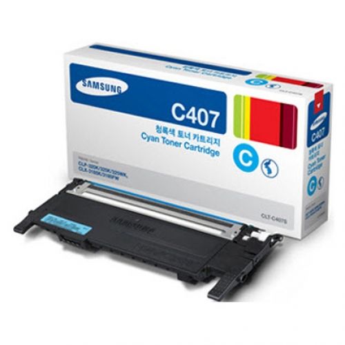SAMSUNG CLP 325/320/3185 Mavi Toner C407S