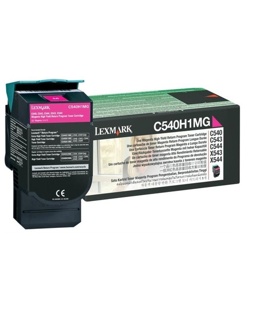 LEXMARK C540H1MG Yüksek Kapasiteli Magenta Return Toner LEXC540H1MG