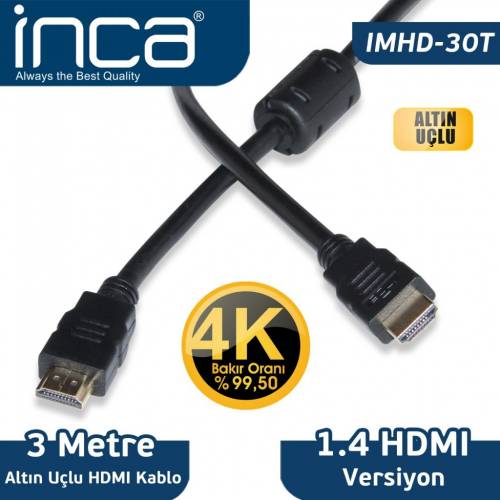 INCA IMHD-30T HDMI KABLO 3MT