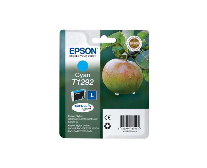 EPSON C13T12924021 BX305F BX320FW SX425 Mavi kartuş