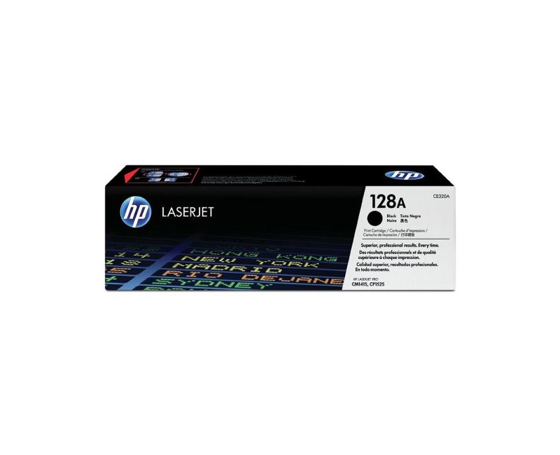 HP 128A-CE320A Siyah Orjinal Toner