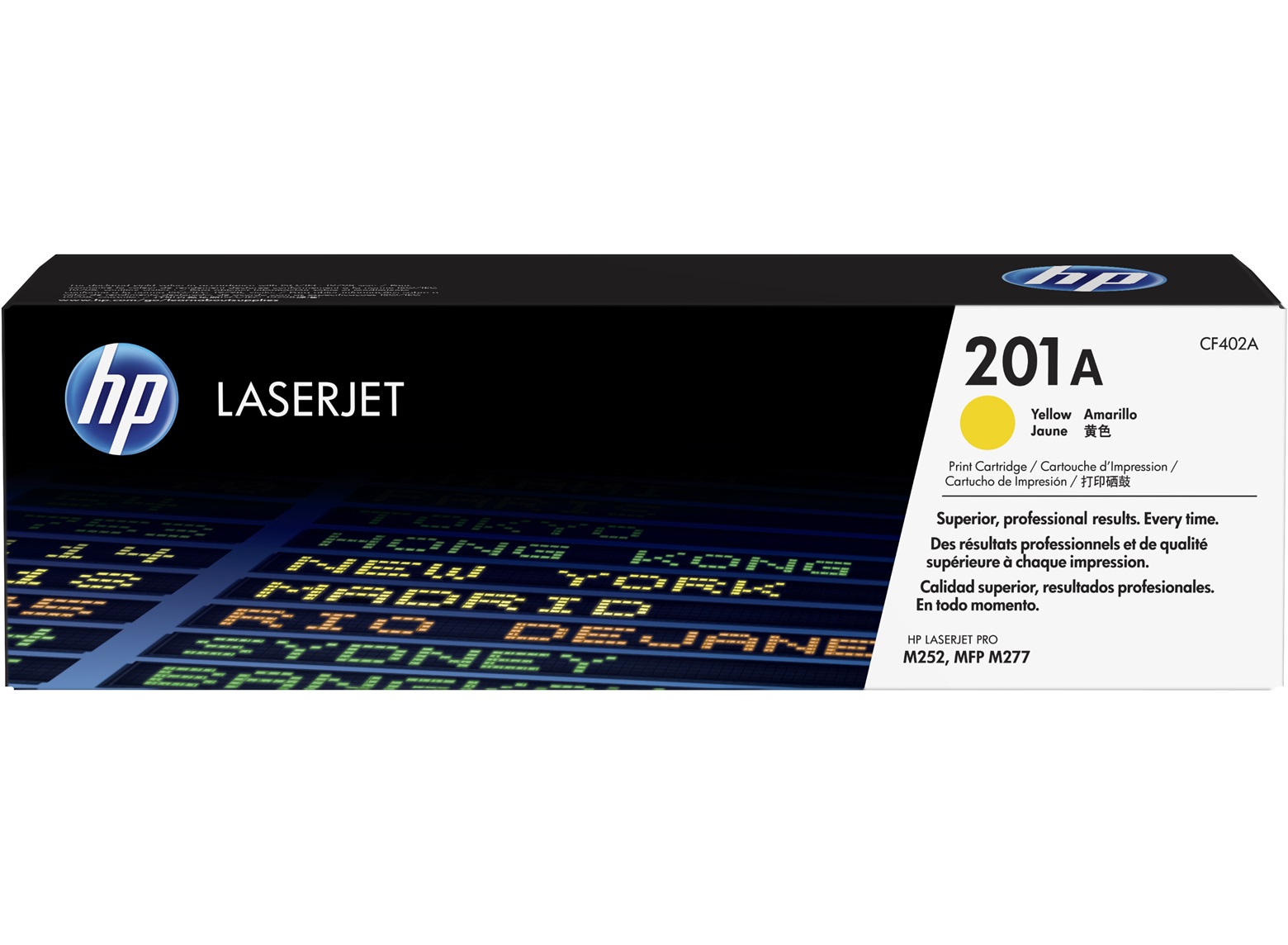 HP CF402A (201A) SARI TONER 1.400 SAYFA