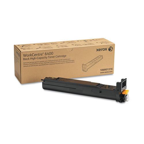 XEROX WorkCentre 6400 Yüksek Kapasiteli Siyah Toner Kartuşu 106R01316
