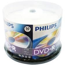 PHILIPS DVDR 50'li 47GB 16X CAKEBOX