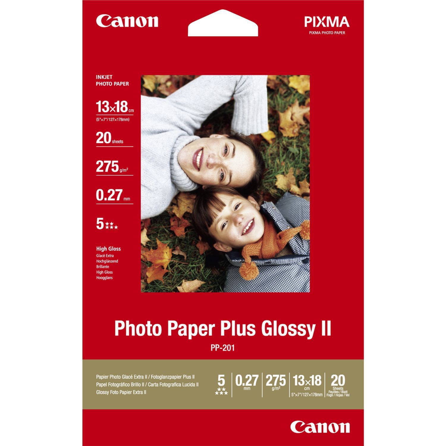 CANON 2311B018 PP-201 5x7 20 EUR/OCN