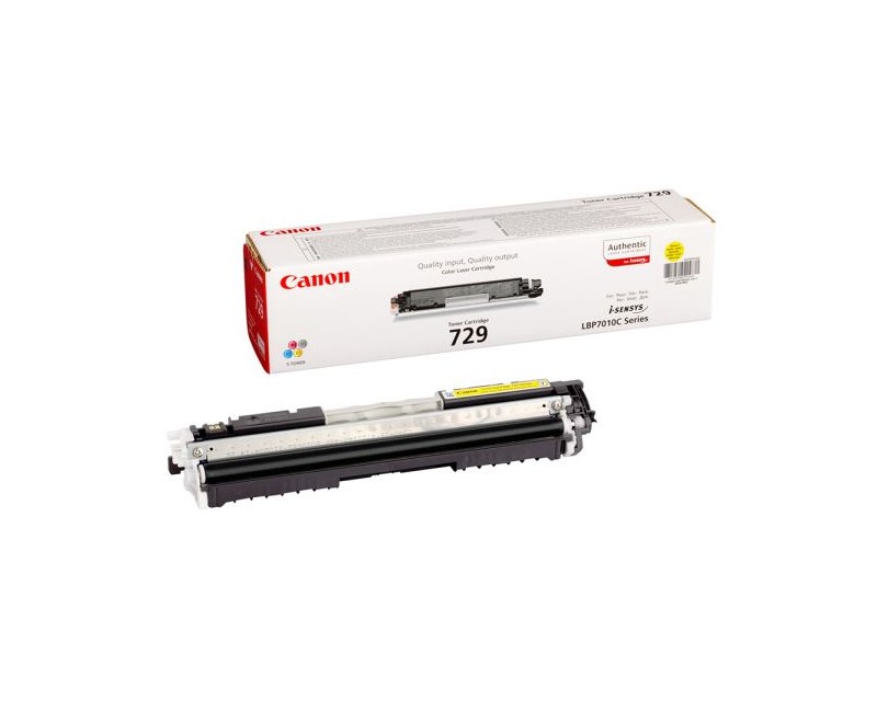 CANON CRG-729Y LBP7010C LBP7018C Modelleri için Sarı Toner