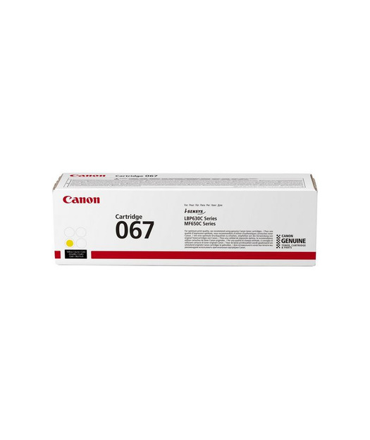 CANON CRG-067/5099C002 Sarı Orijinal Toner Resim-1