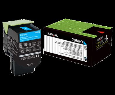 LEXMARK 70C8HC0 CS310-CS410-CS510 Mavi Return Toner 3000 Sayfa