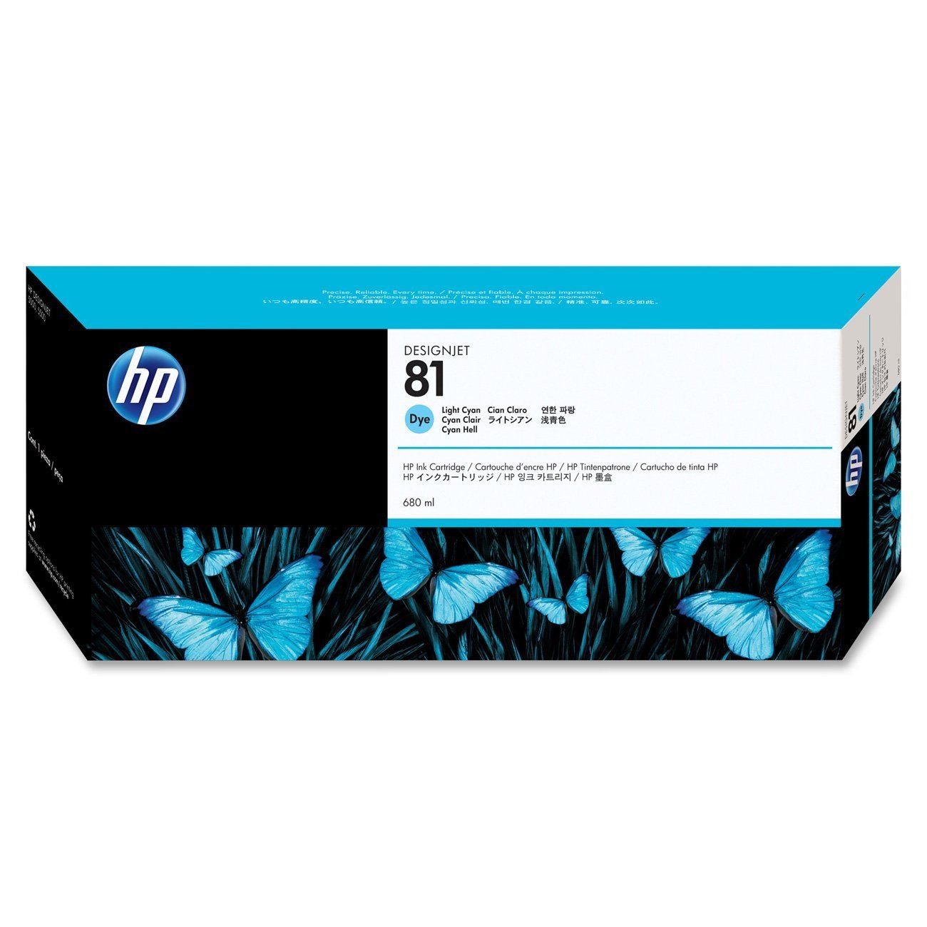 HP C4934A Plotter 5000/5000PS Açık Mavi Kartuş 680 ML