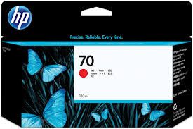 HP C9456A  70 130ml Red Ink Cartridge with Vivera Ink