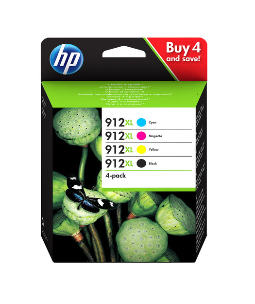 HP 3YP34AE CMYK Mürekkep Kartuş (912XL) 3YP34AE