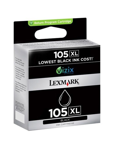 LEXMARK 14N0822E Black Mürekkep Kartuş (105XL) LEX14N0822E
