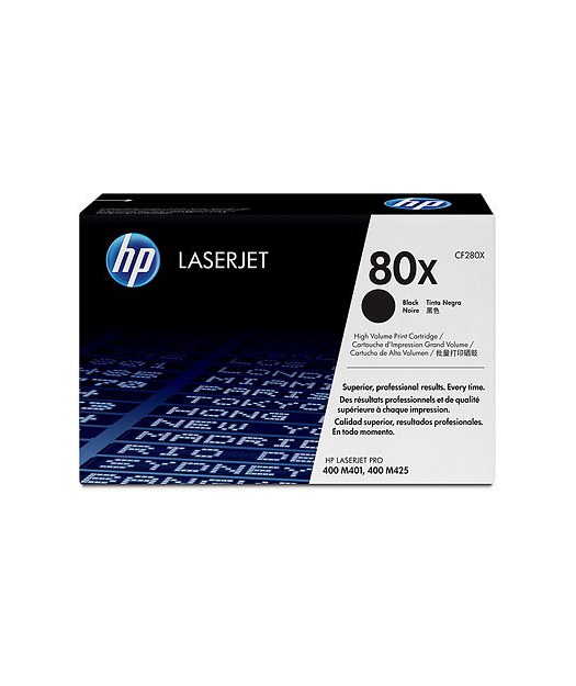 HP SİL - CF280XD Black Toner Kartuş (80X) CF280XD