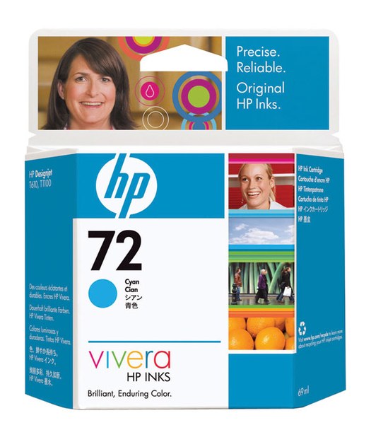 HP C9398A Cyan Mürekkep Kartuş (72) C9398A