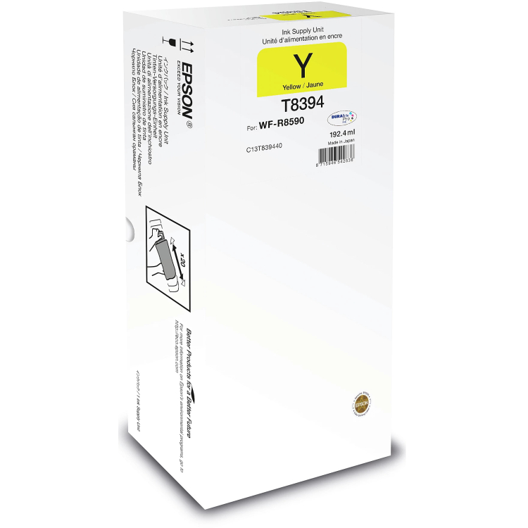 EPSON C13T839440 XL YELLOW SUPPLY UNİT WORKFORCE R8590