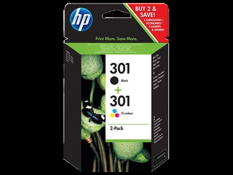 HP CR340E KRT NO 301 SİYAH+3 RENK KARTUŞ