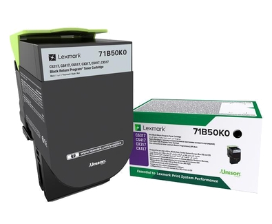 LEXMARK 71B50K0 CS317/417/517/CX317/417/517 3000 SAYFA SIYAH TONER