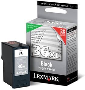 LEXMARK X3650 4650 5650 6650 6675-500 SAYFA SİYAH RETURN KARTUŞ (36XL) 18C2170E