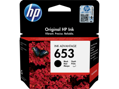 HP 3YM75AE (653) SİYAH MUREKKEP KARTUSU 360 SAYFA Resim-1