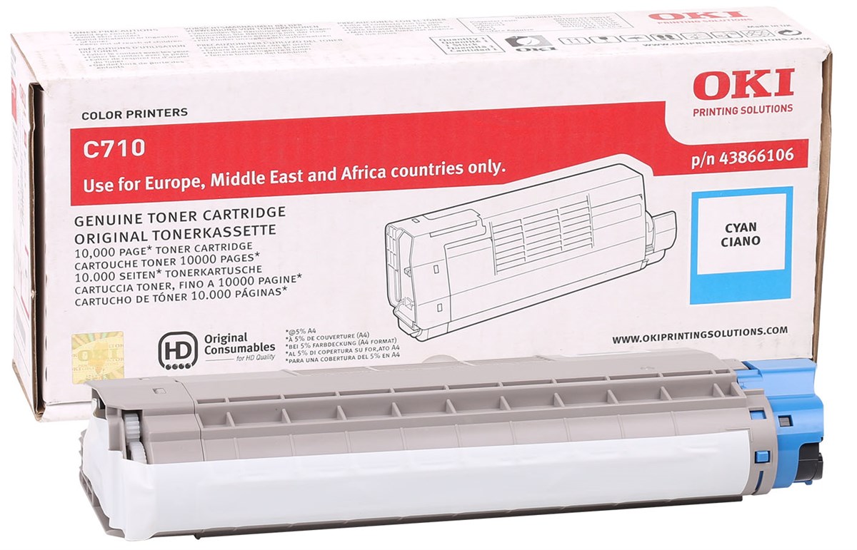 OKI 44318607 MAVI TONER/C710 C711/11500 SAYFA
