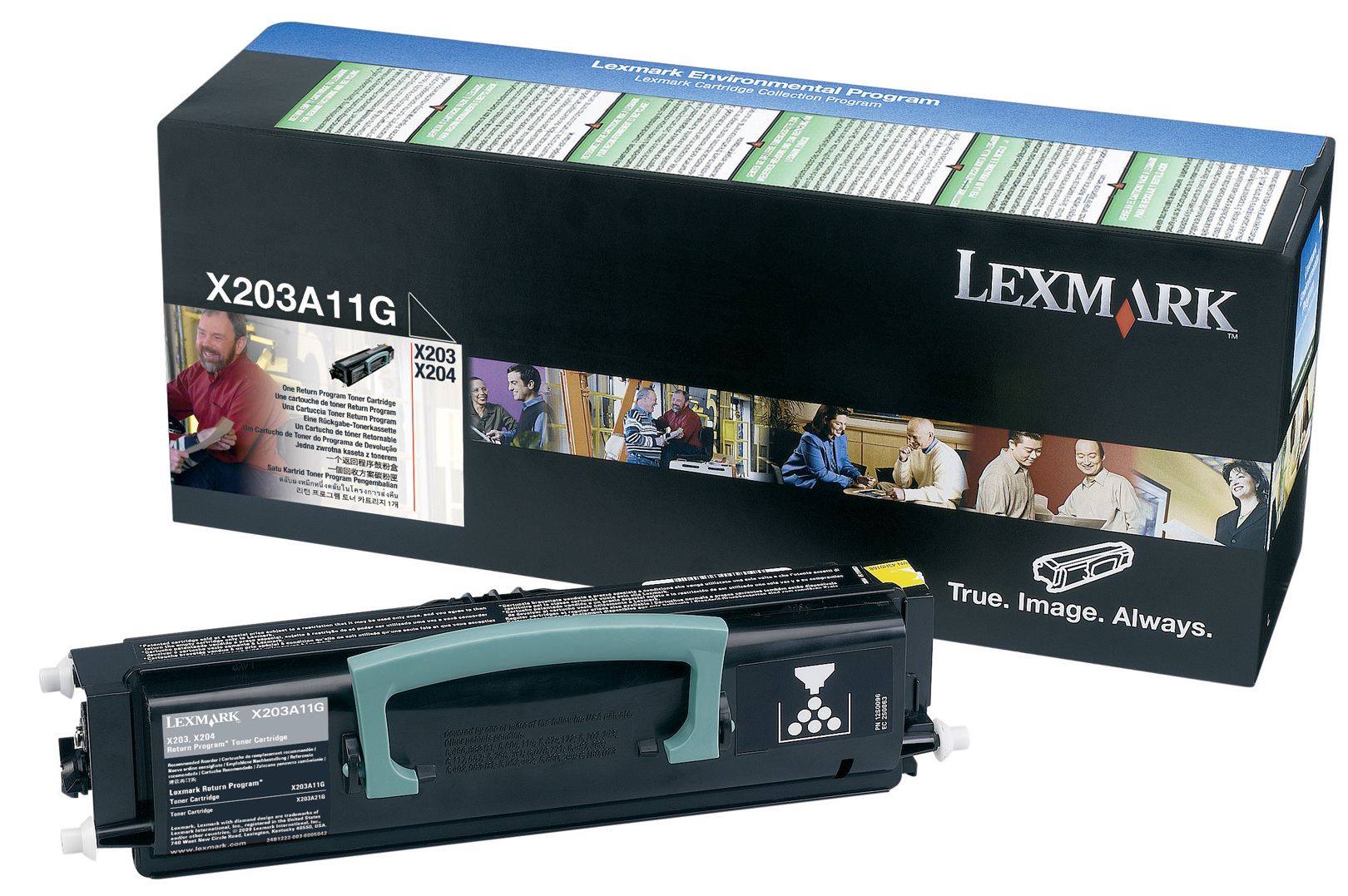 LEXMARK X203A11G X203N/X204N 2500 SAYFA SIYAH TONER