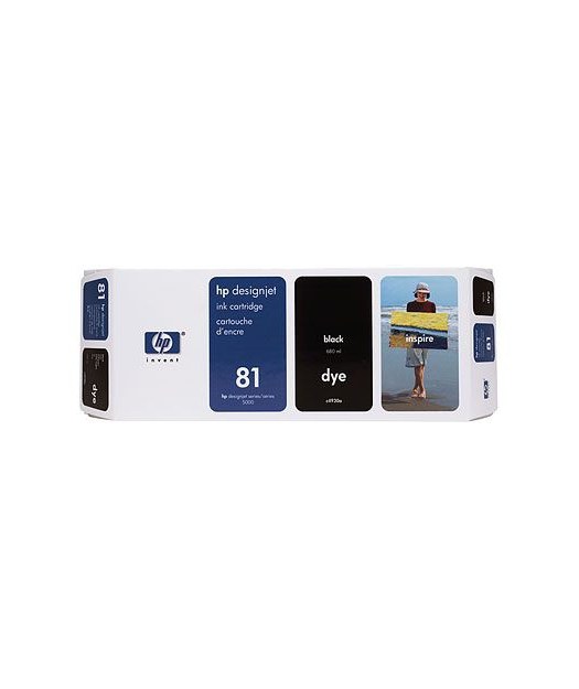 HP C4930A Black Mürekkep Kartuş (81) C4930A