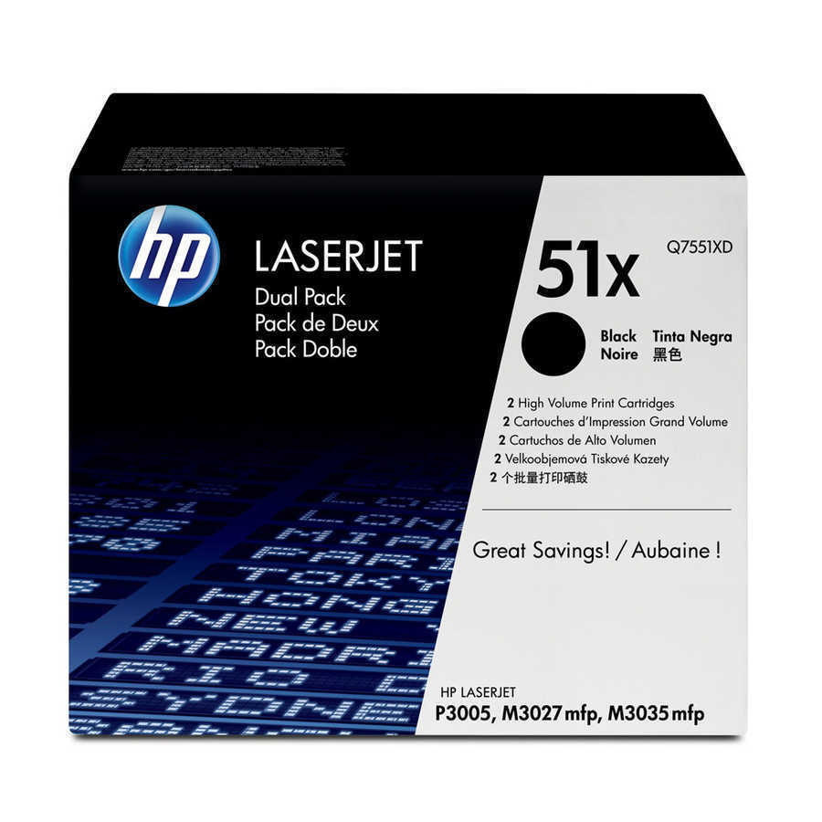 HP 51X-Q7551X Orjinal Toner Yüksek Kapasiteli