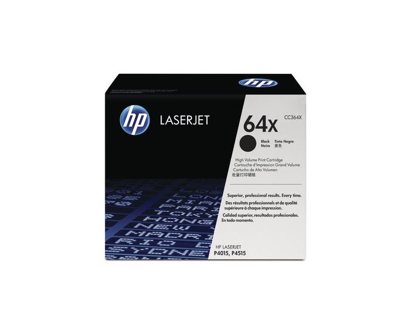 HP 64X-CC364X Orjinal Toner Yüksek Kapasiteli Resim-1