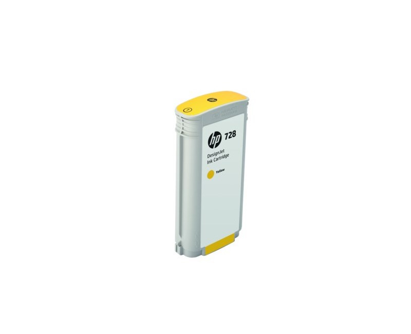 HP F9J65A  728 130-ml Sarı DesignJet Mürekkep Kartuşu