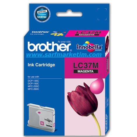 BROTHER LC-37M DCP-135C,150C MFC-235C,260C-300 SAYFA KIRMIZI KARTUŞ