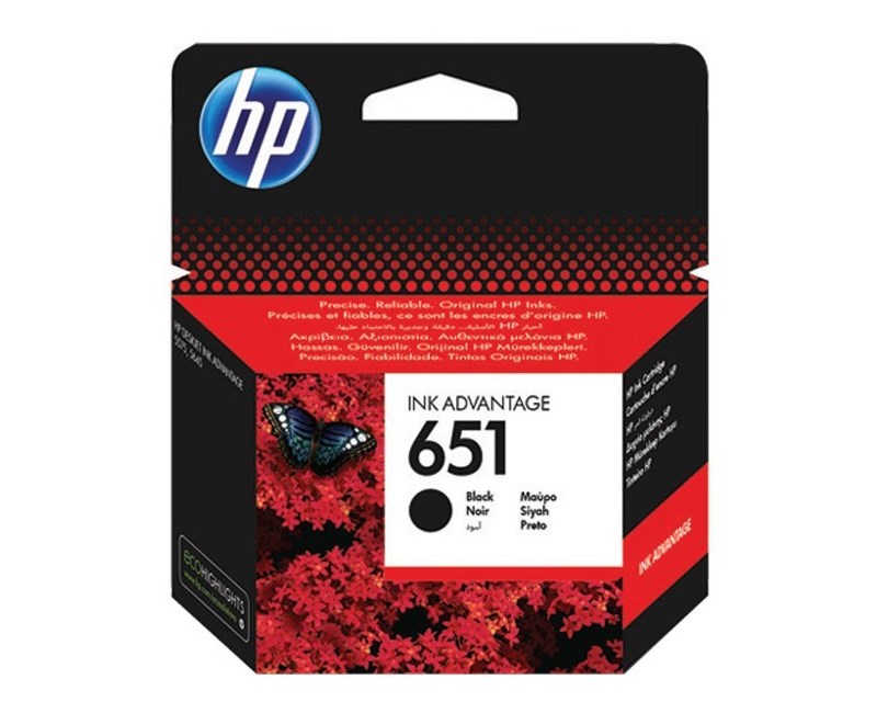 HP C2P10AE (651) SIYAH MUREKKEP KARTUSU 600 SAYFA Resim-2
