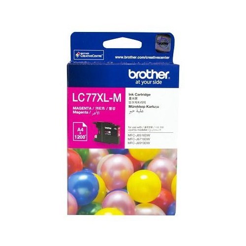 BROTHER LC77XLM MFJ-J6710DW 1200 SAYFA KIRMIZI KARTUS