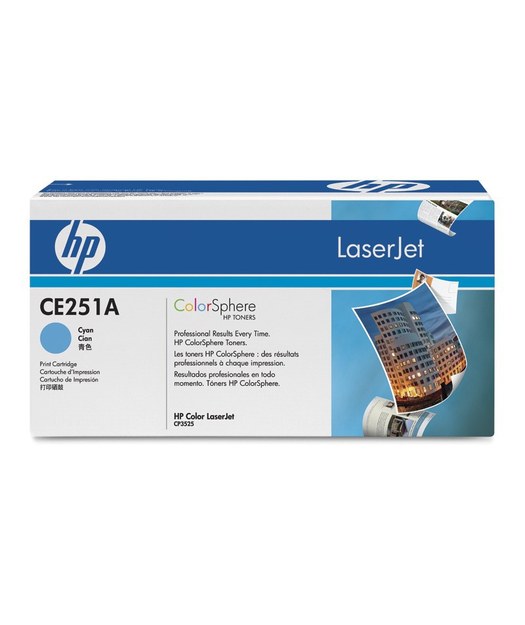 HP SİL - CE251A Cyan Toner Kartuş (504A) CE251A
