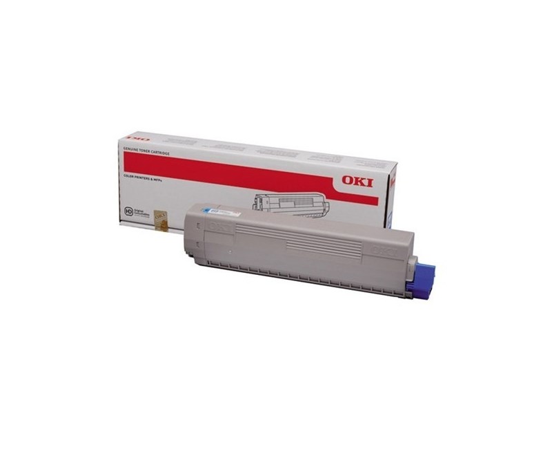 OKI C822 Mavi Toner (44844627)
