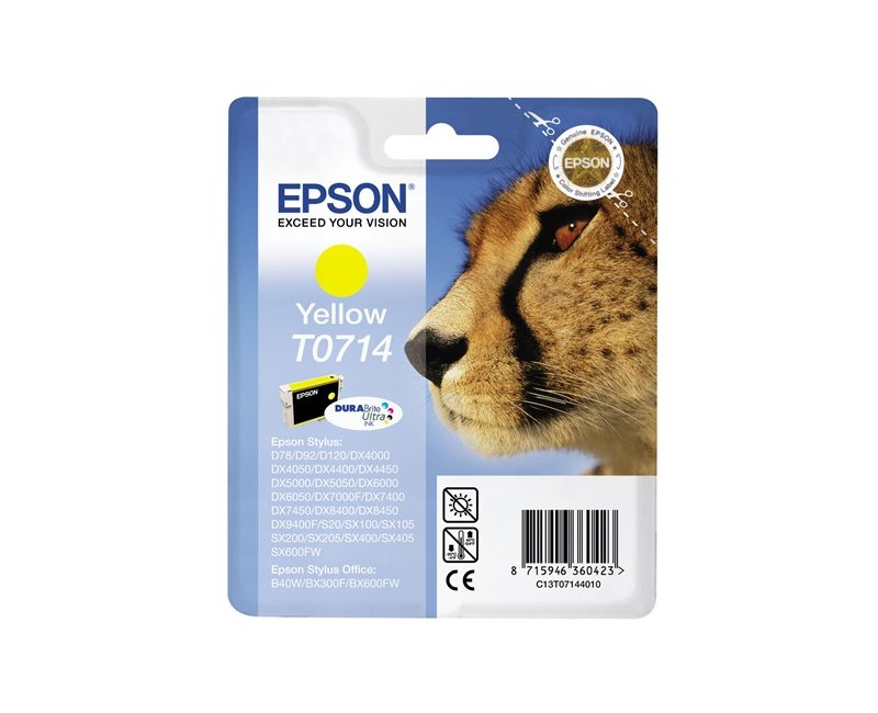 EPSON C13T07144021 Sarı Kartuş 5,5Ml