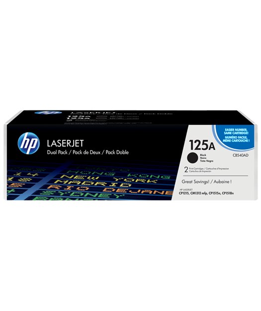 HP SİL - CB540AD Black Toner Kartuş CB540AD