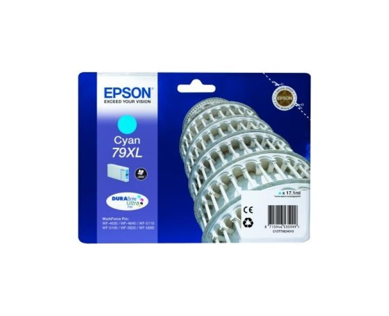 EPSON C13T79024010 Mavi Mürekkep Kartuş (79XL)