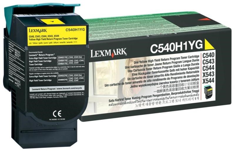 LEXMARK C540H1YG C540/C543/C544 SARI 2000SYF TONER