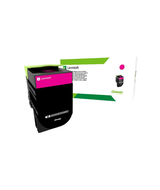LEXMARK 70C8HME Magenta High Yield Toner 3K LEX70C8HME