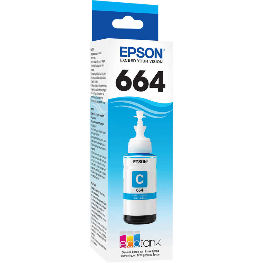 EPSON Muadil C13T66424A Mavi 70ml-L100,L200 KARTUŞU (Tanklı) Resim-1
