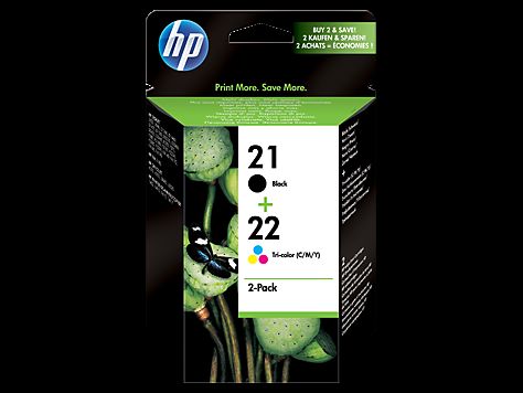 HP SD367A KRT NO 21 SİYAH+NO 22 RENKLİ KARTUŞ
