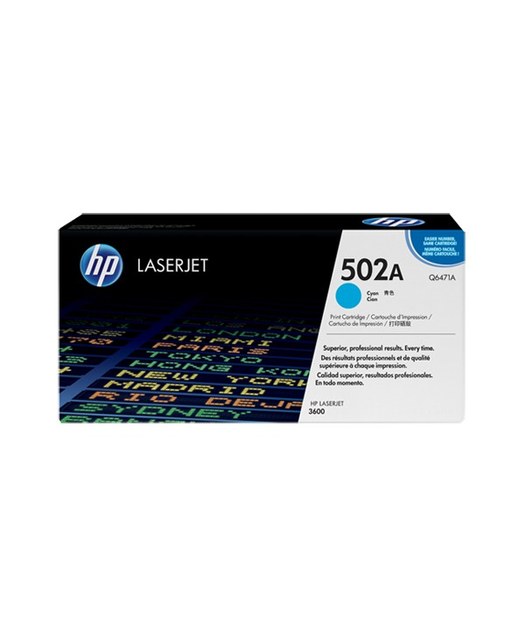 HP Q6471A Cyan Toner Kartuş (502A) Q6471A