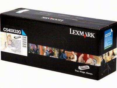 LEXMARK C540X32G C540 C543 C544 X543 X544 30.000 sayfa mavi drum